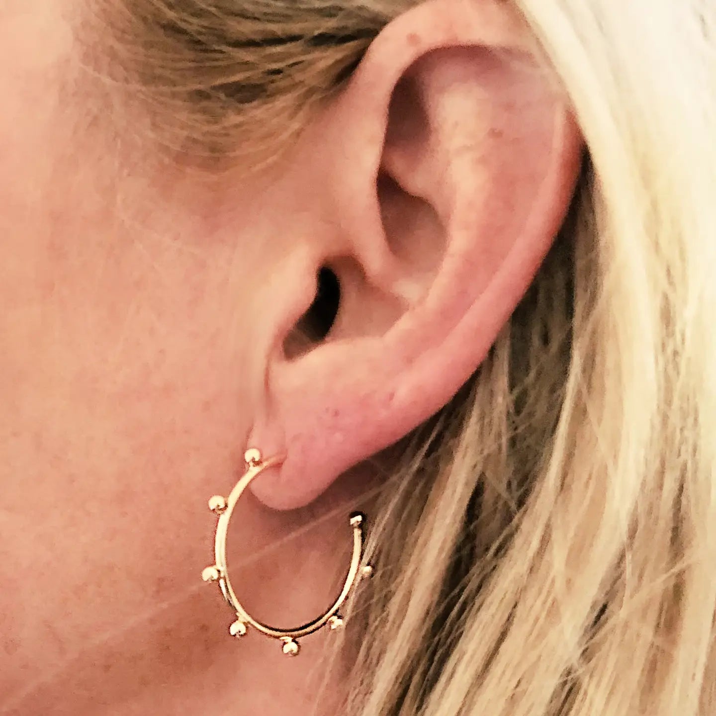 Anisa Hoop Earrings, 1 in