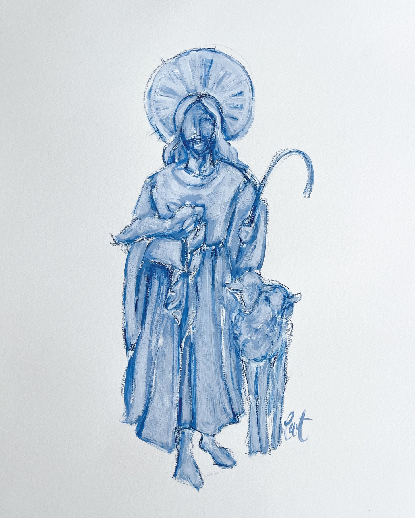 The Good Shepherd Print