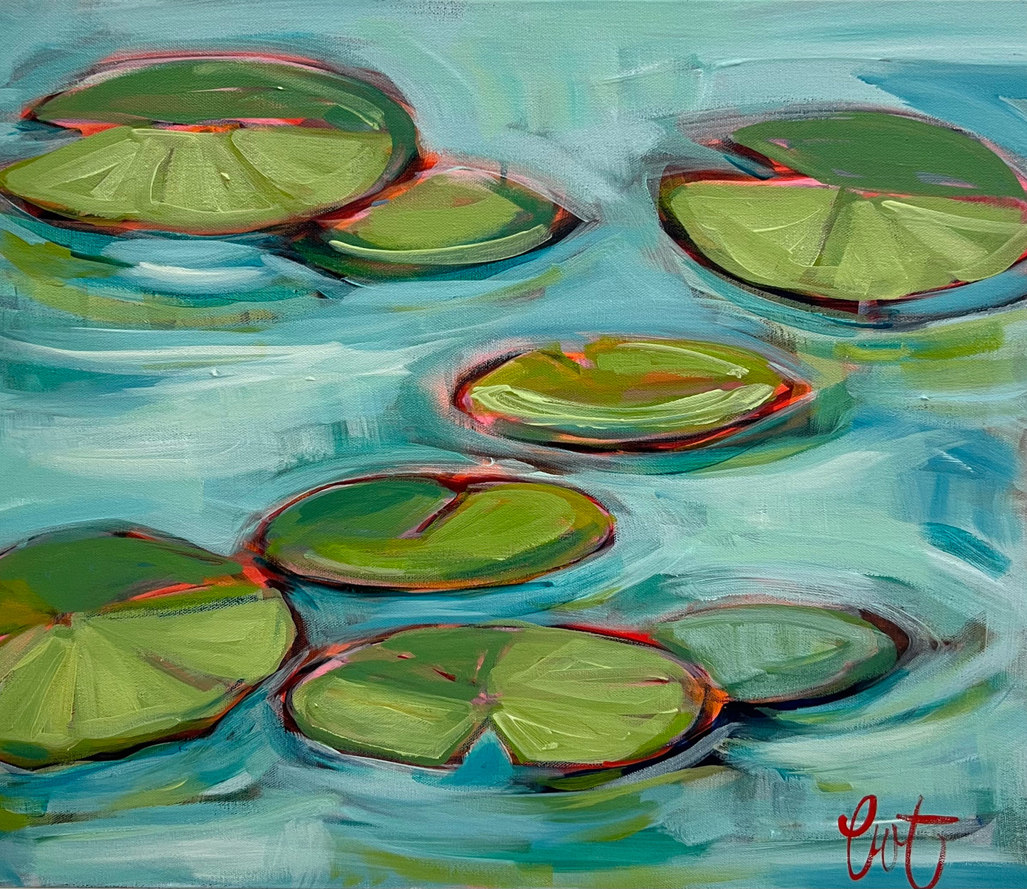 20x24 Lily Pad Horizontal