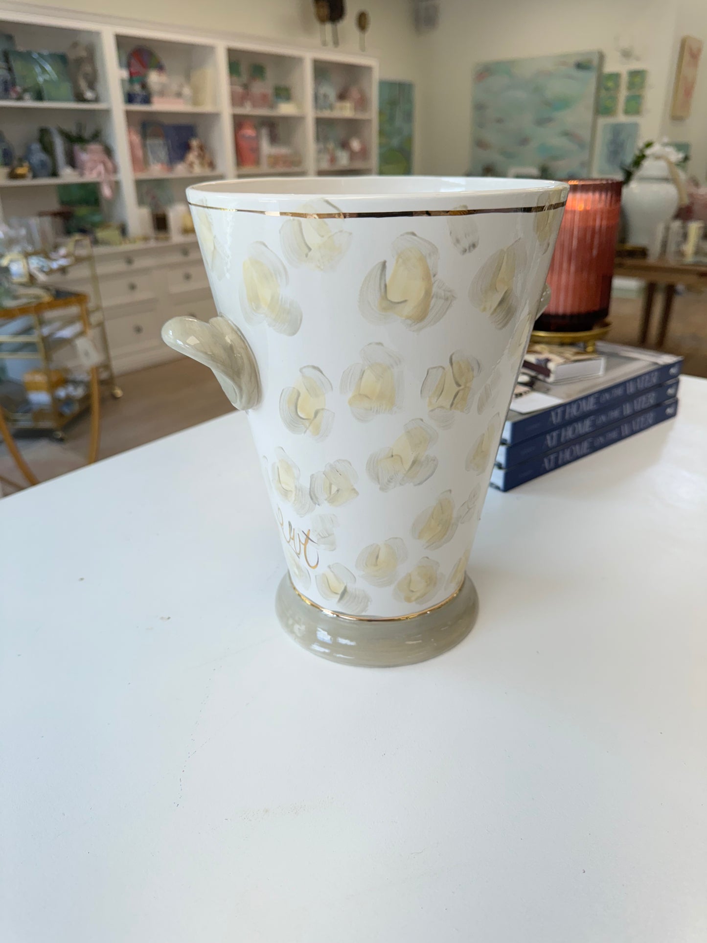 Neutral Leopard Champagne Chiller