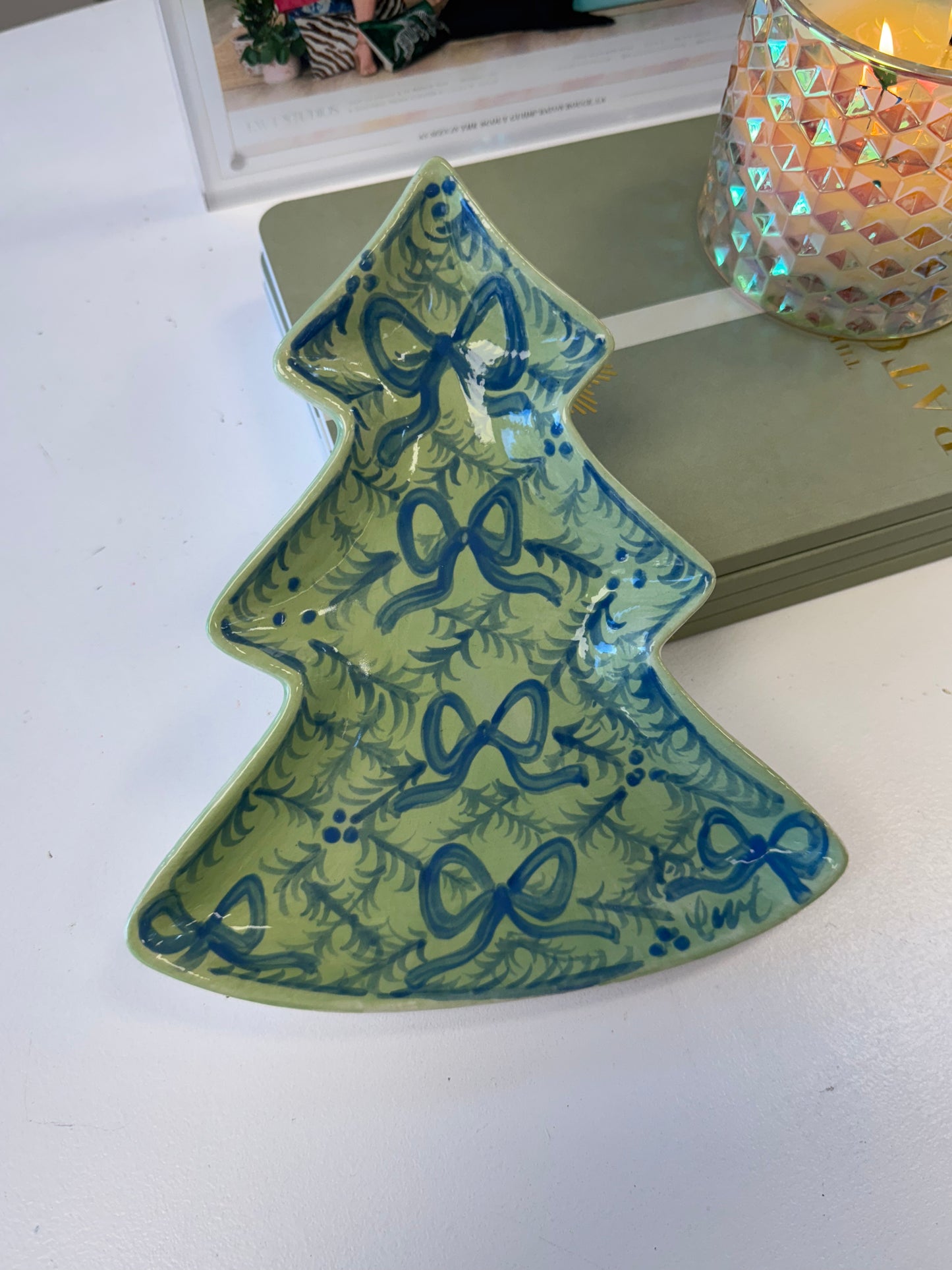 Christmas Tree Plates