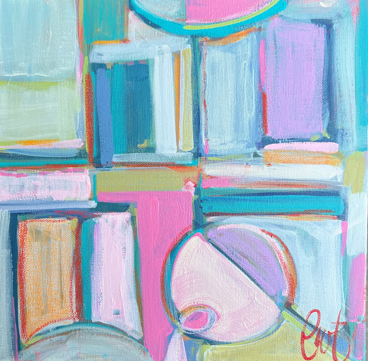 Play Colors A, 12x12 inches