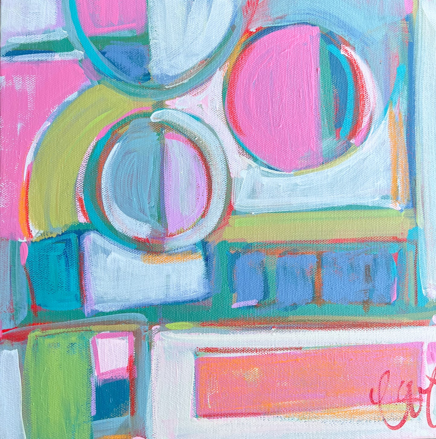 Play Colors C, 12x12 inches
