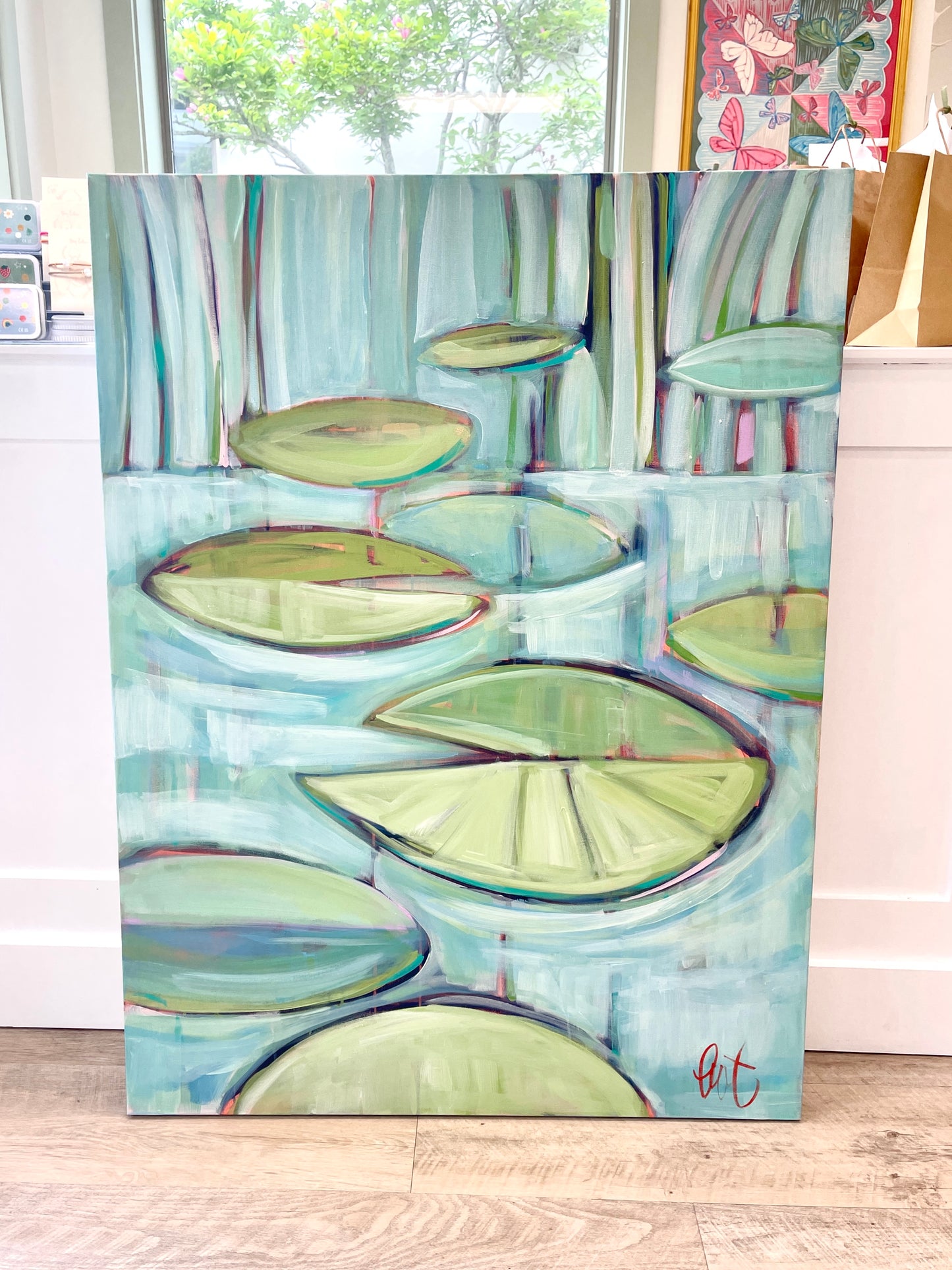 36 x 48 Lily Pad B