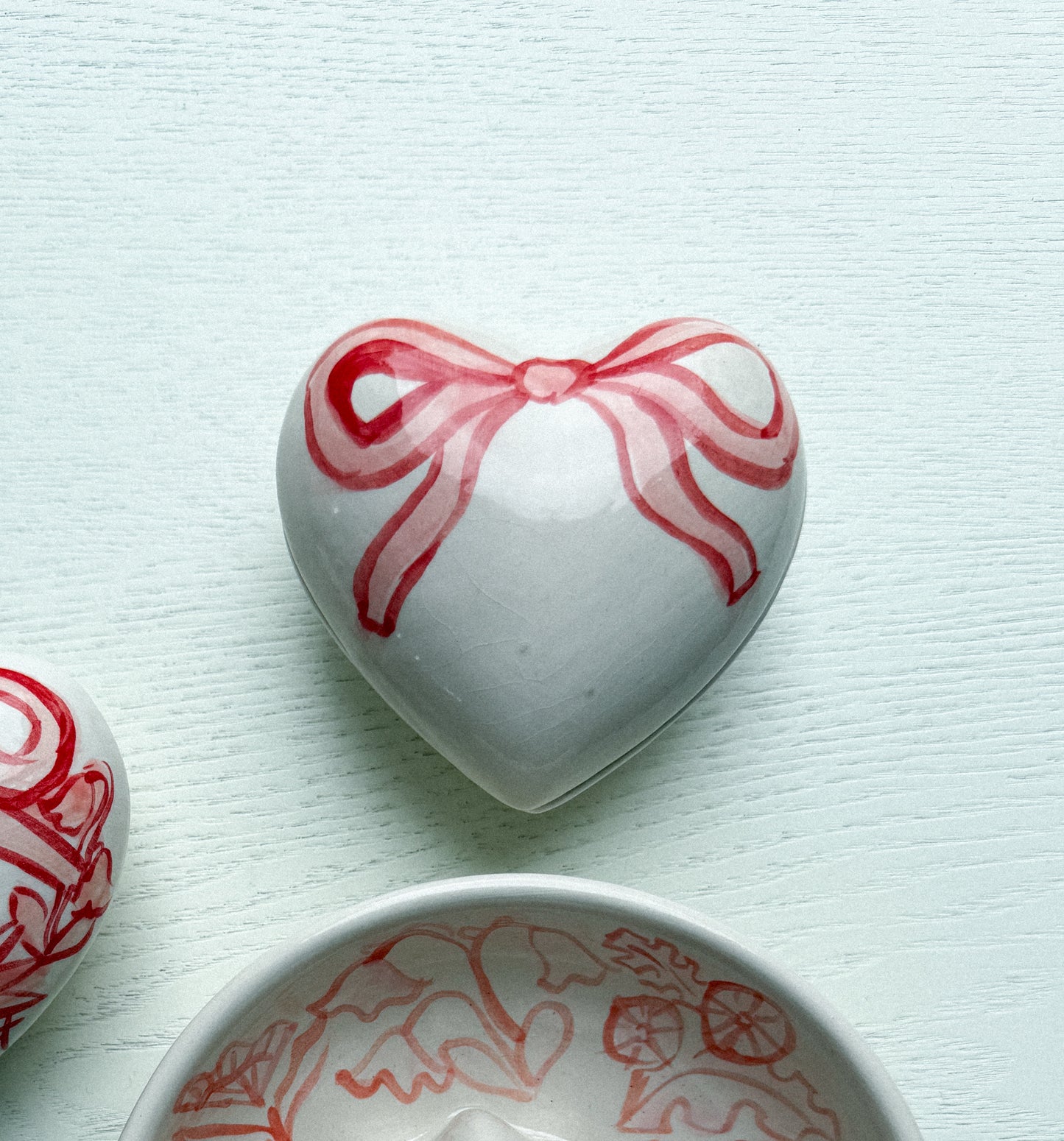 Bow Mini Heart Box