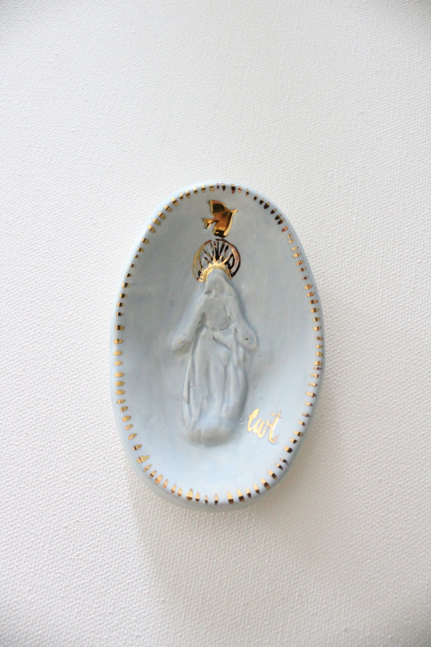 Blue Dove Jesus Cameo
