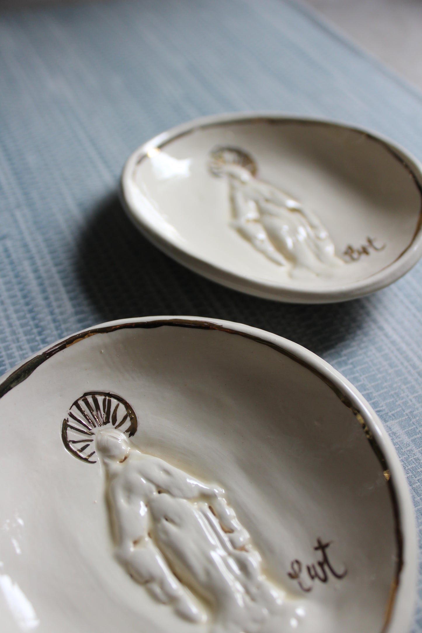 Blessing Bowl - Cream Mary