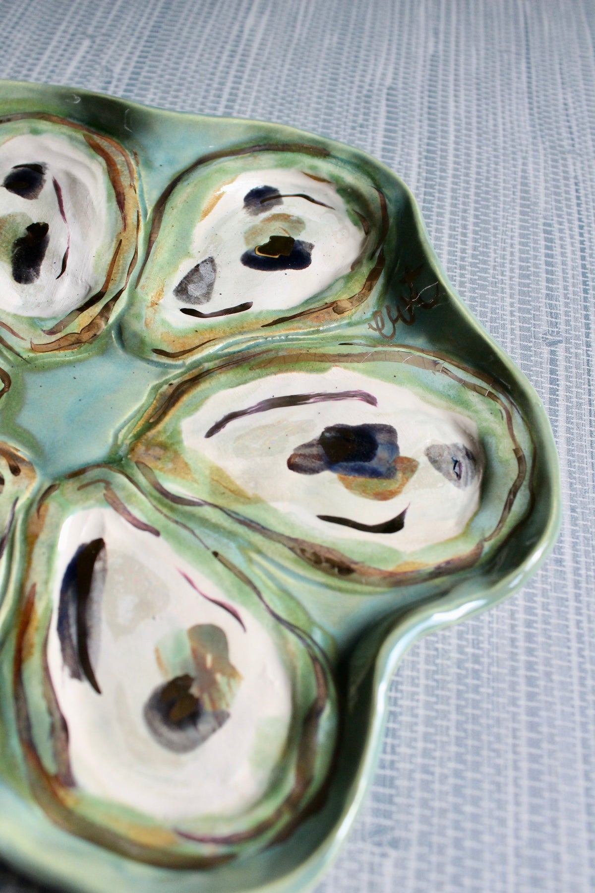Sage Oyster Plate