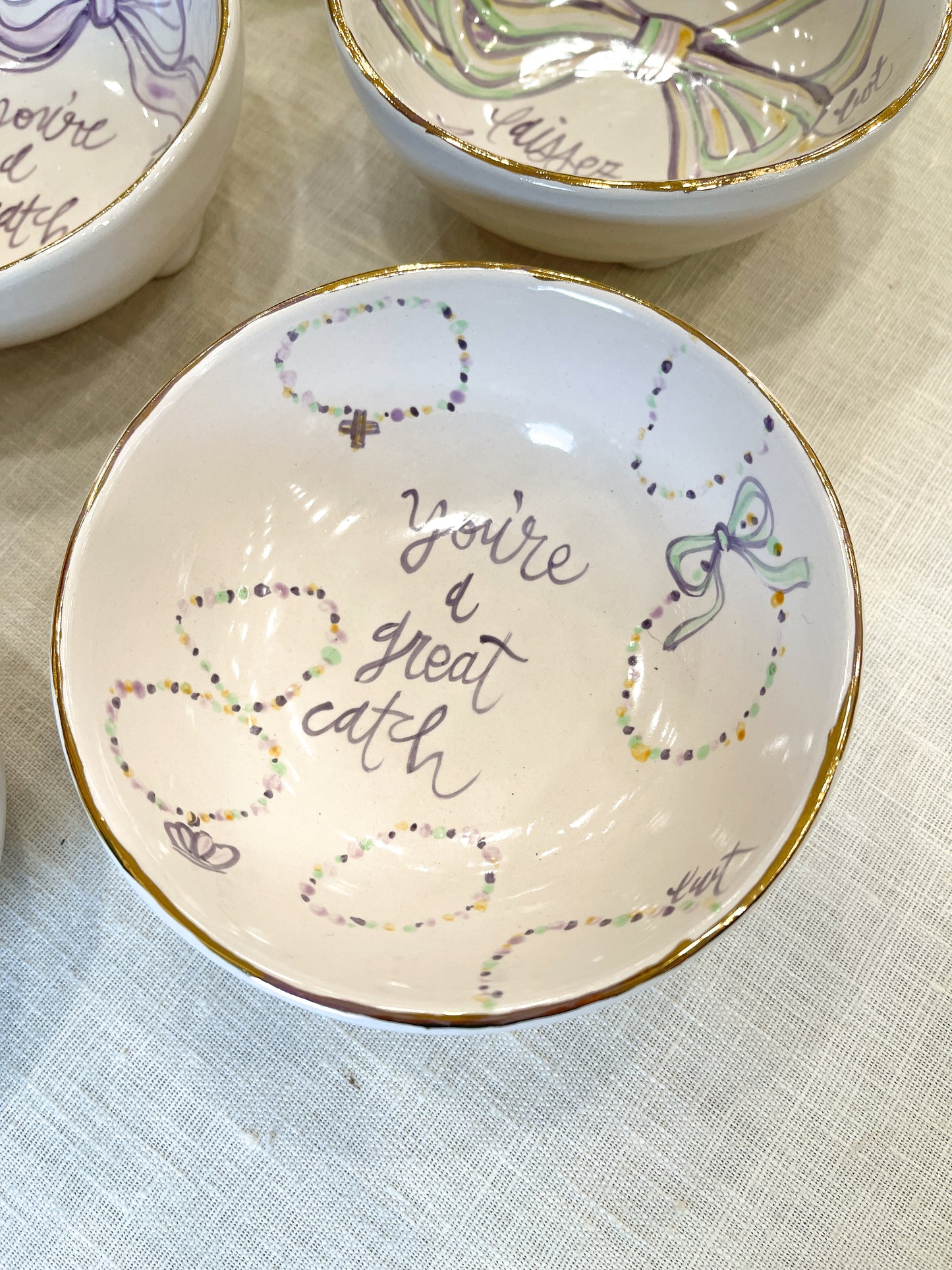 Mardi Gras Small Bowl