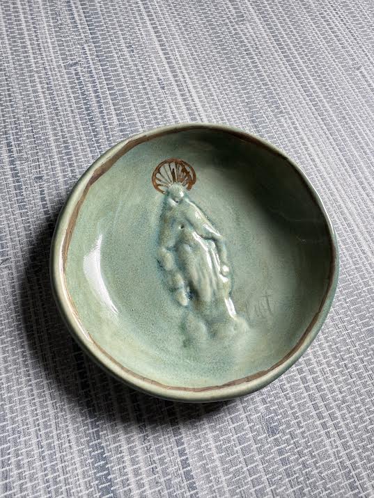 Blessing Bowl - Blue Mary