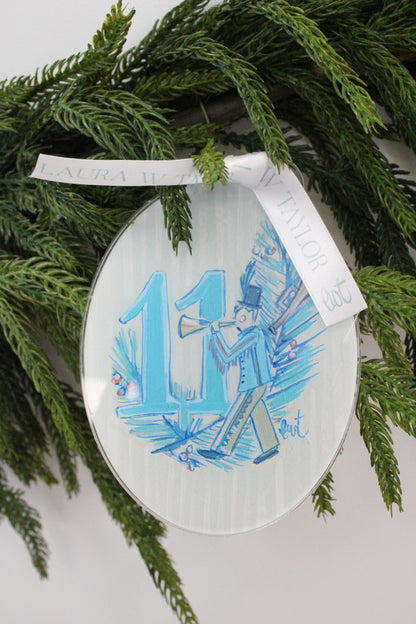 Twelve Days of Christmas Ornament, Set of 12