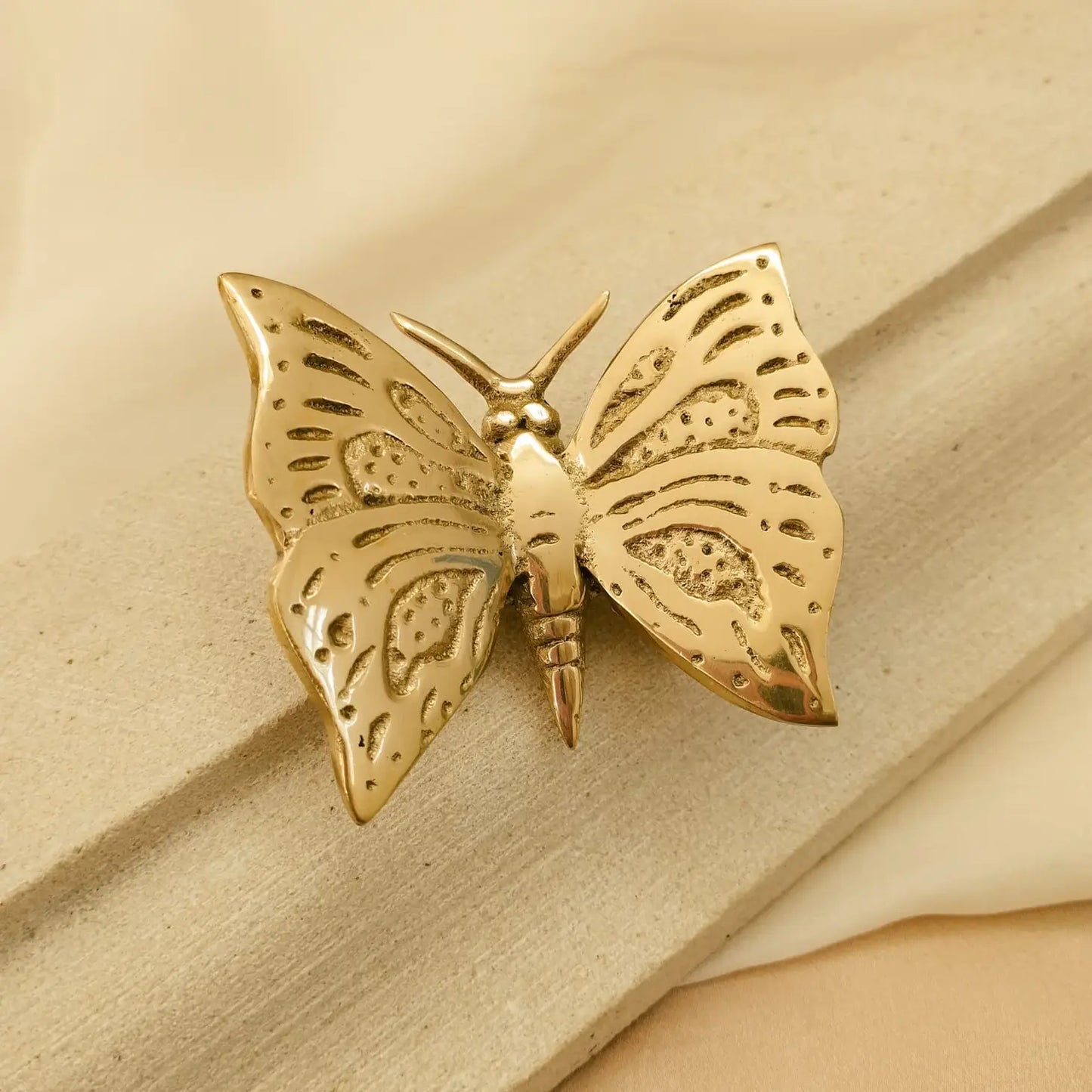 Brass Butterfly