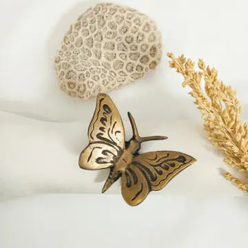 Brass Butterfly