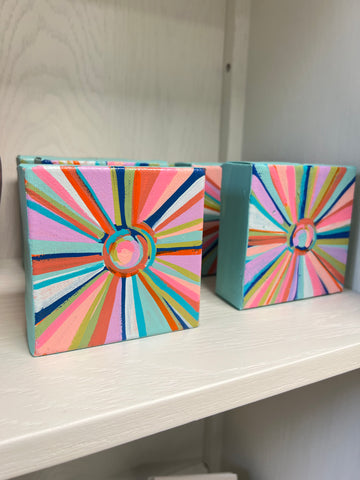 4x4 Sunshine Painting