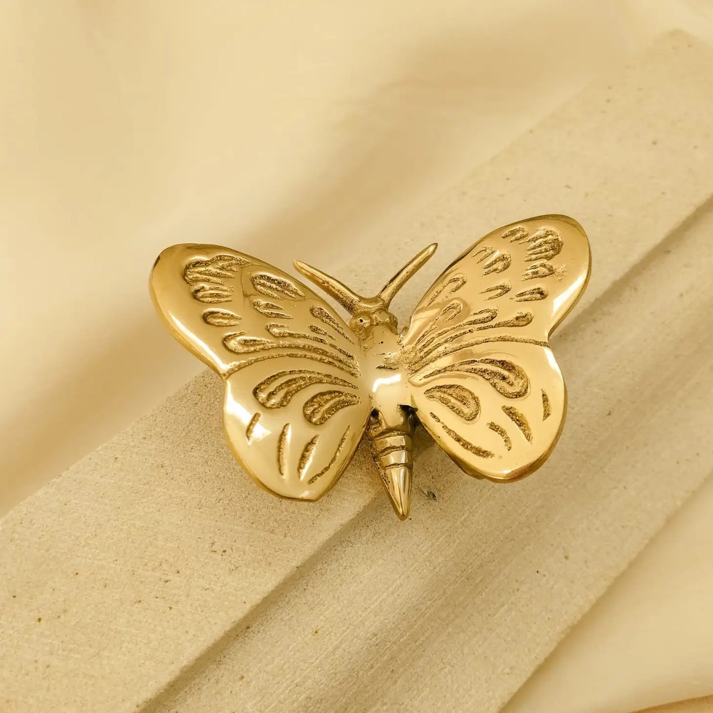 Brass Butterfly