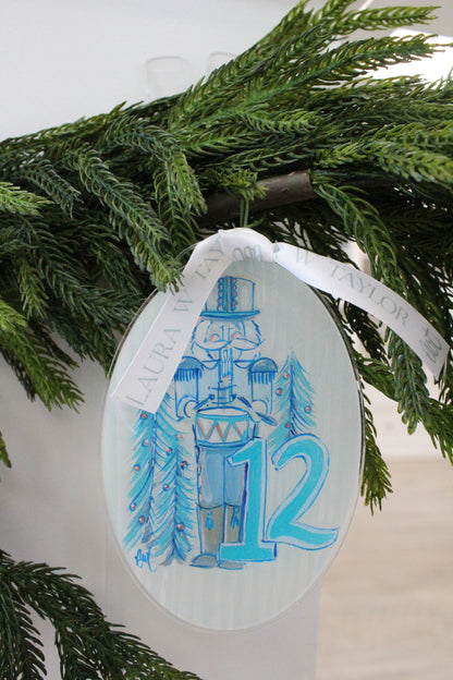 Twelve Days of Christmas Ornament, Set of 12