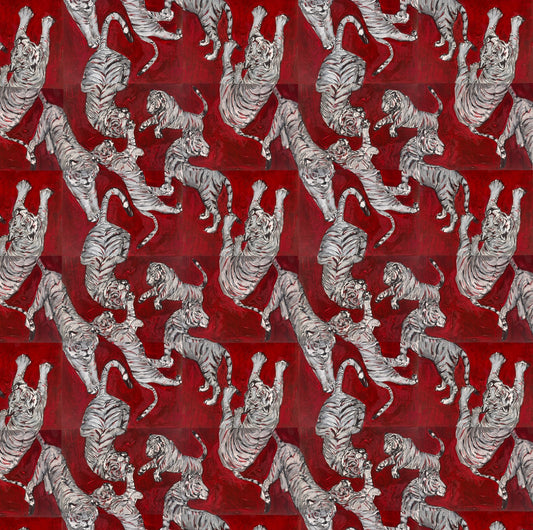 Cardinal Tiger Scarf