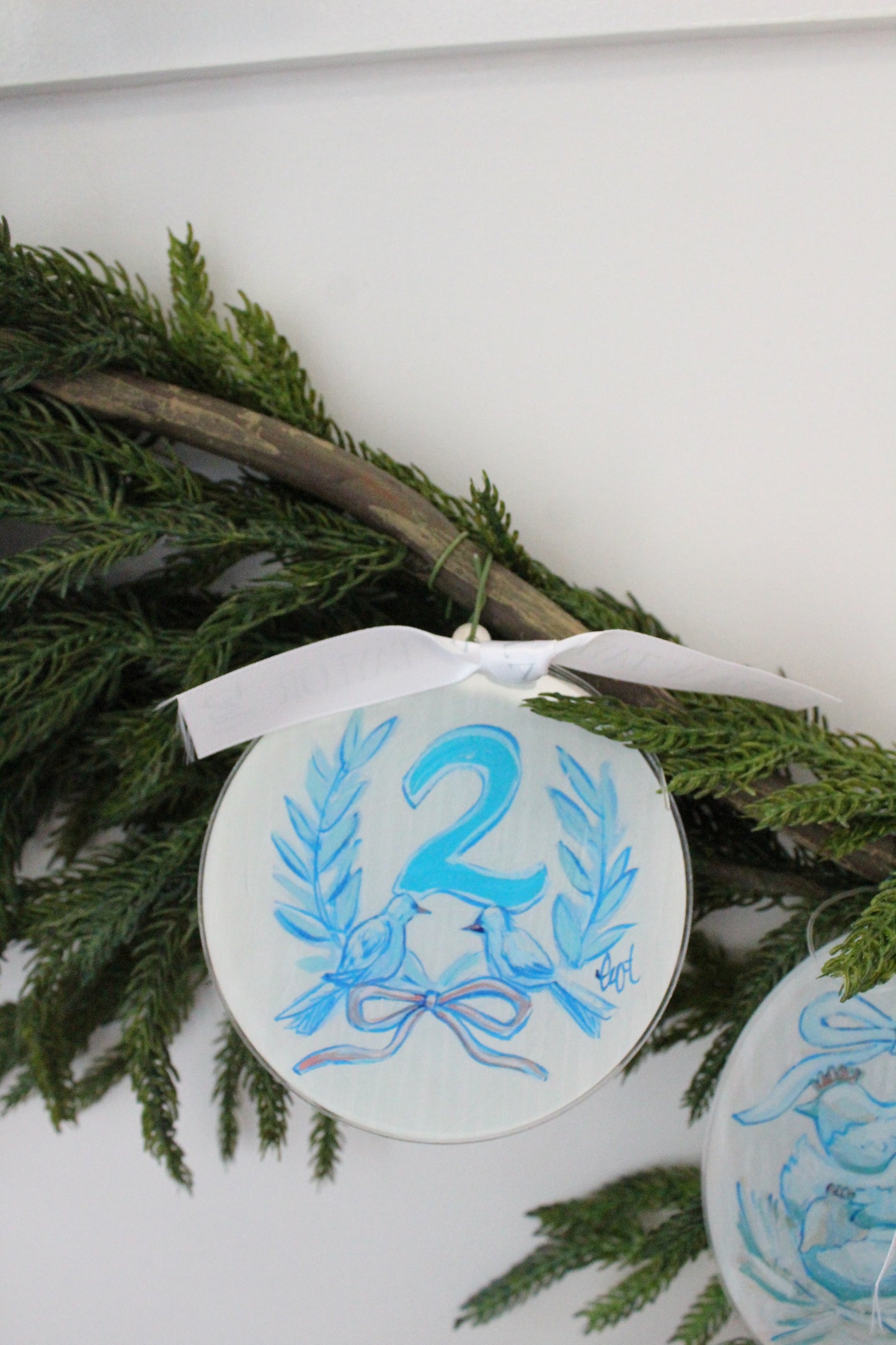 Twelve Days of Christmas Ornament, Set of 12