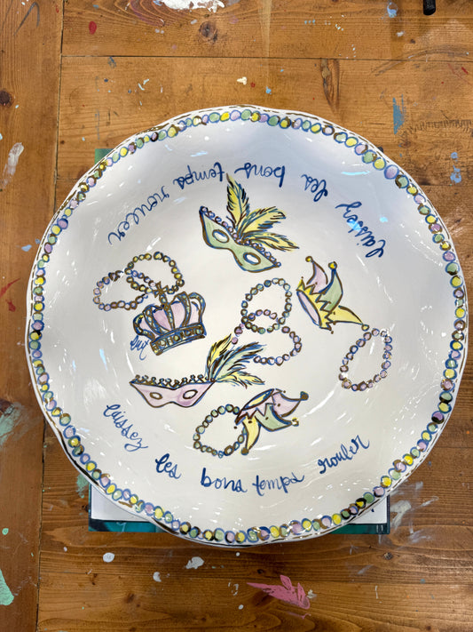 2026 Mardi Gras Scallop Bowl