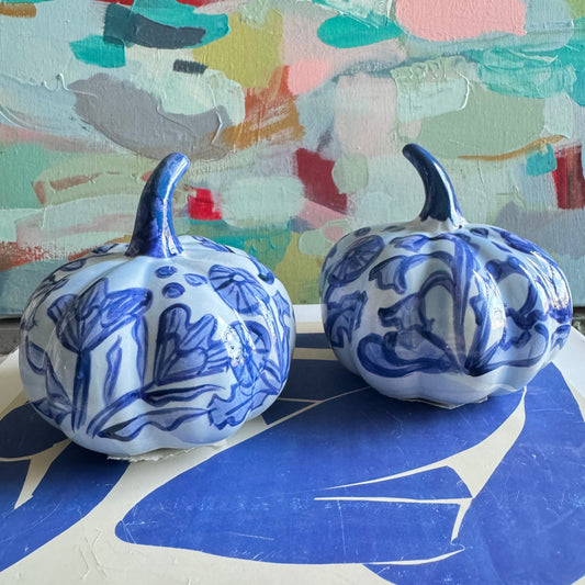 2024 Mini Blue on Blue Pumpkins