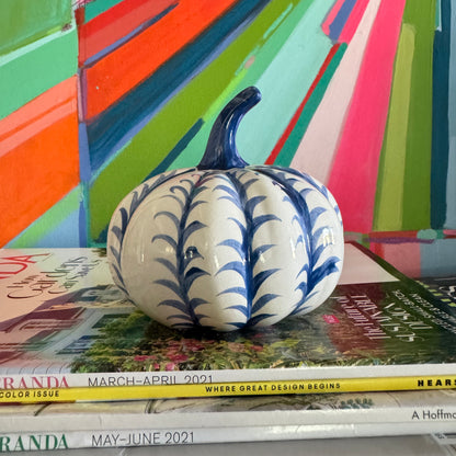 2024 Mini Blue and White Pumpkins