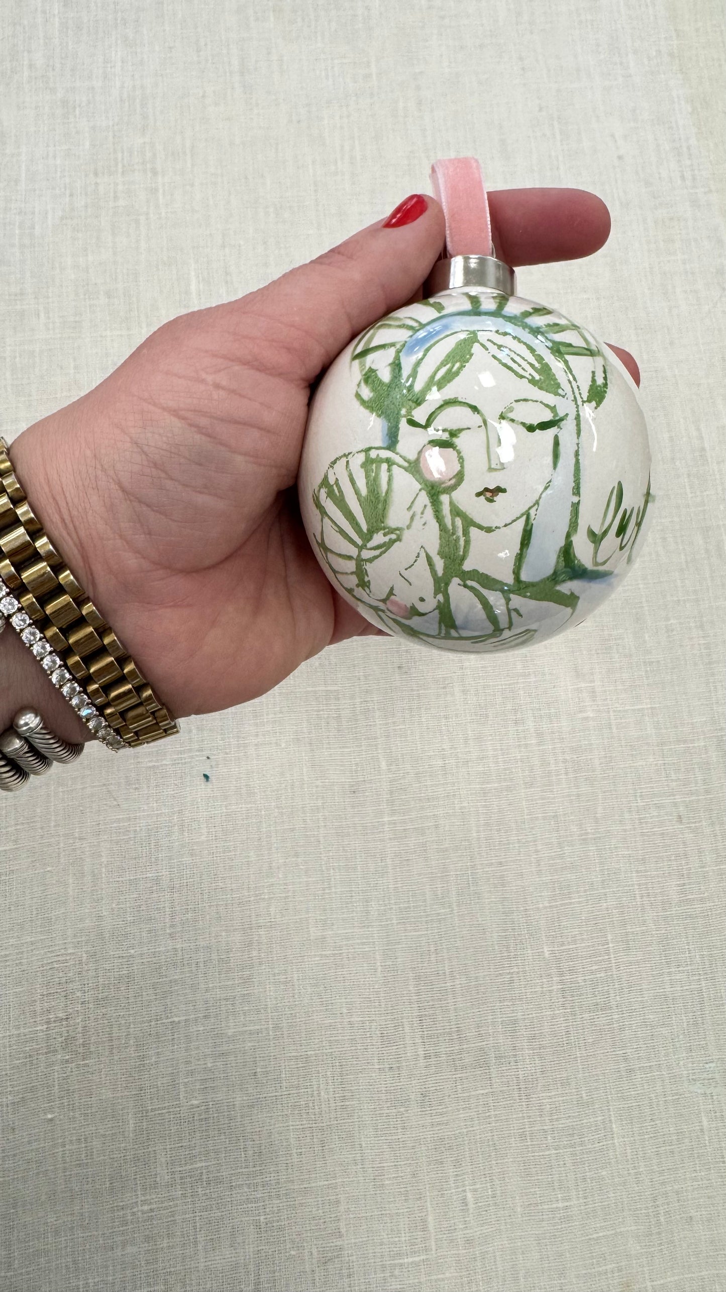 Mary + Jesus Ornament