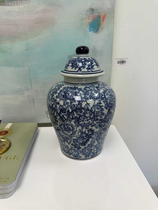 Double Happiness Blue + White 10" Jar