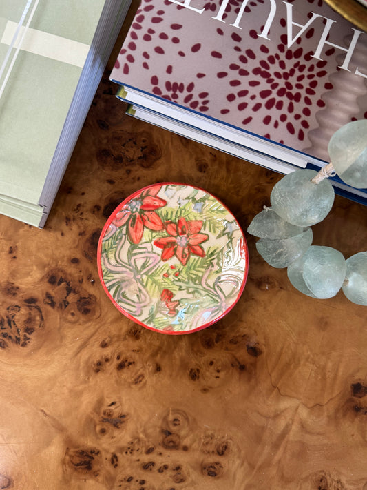 Merry Patterned Small Dish