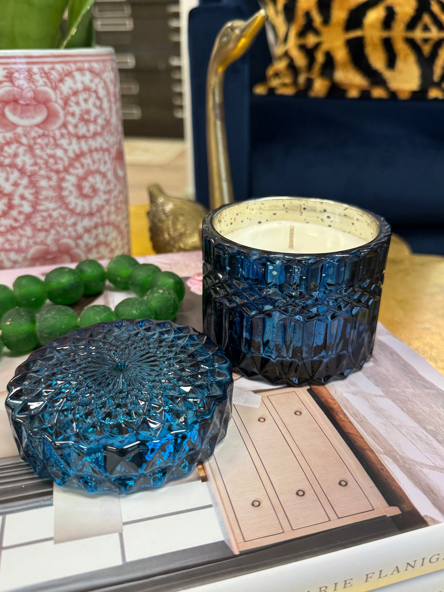 Blue Spruce Shimmer Candle