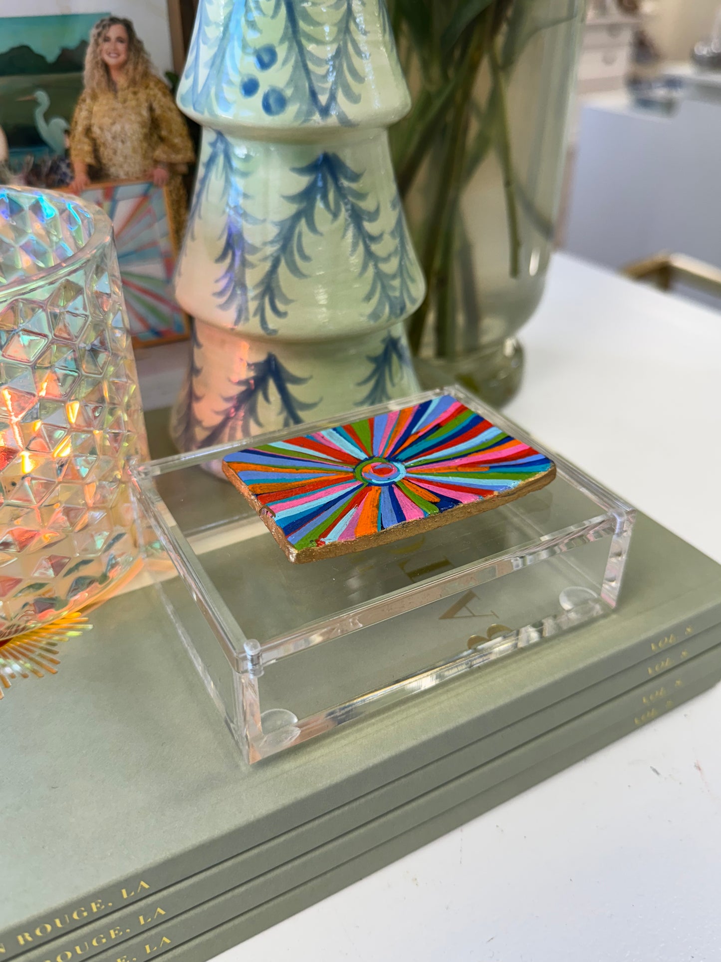 Acrylic Playing Card Box