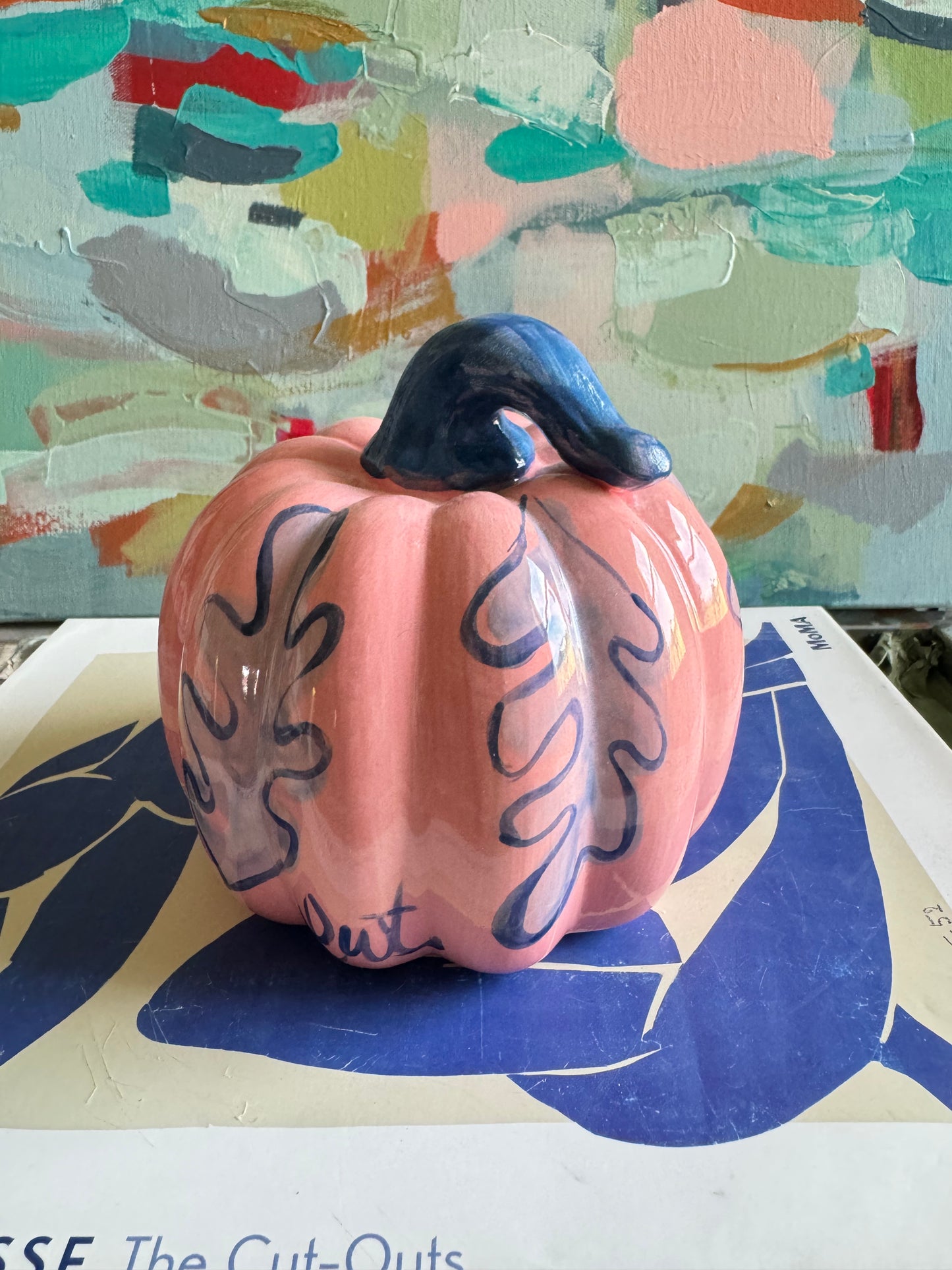2024 Small Pink and Blue Pumpkins