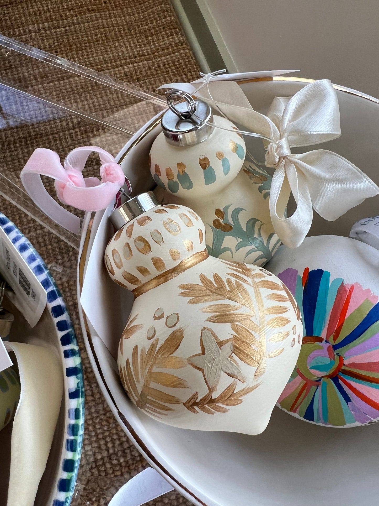 Large Retro Ornament