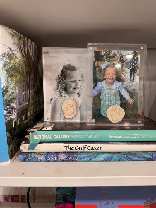 Intaglio acrylic frame