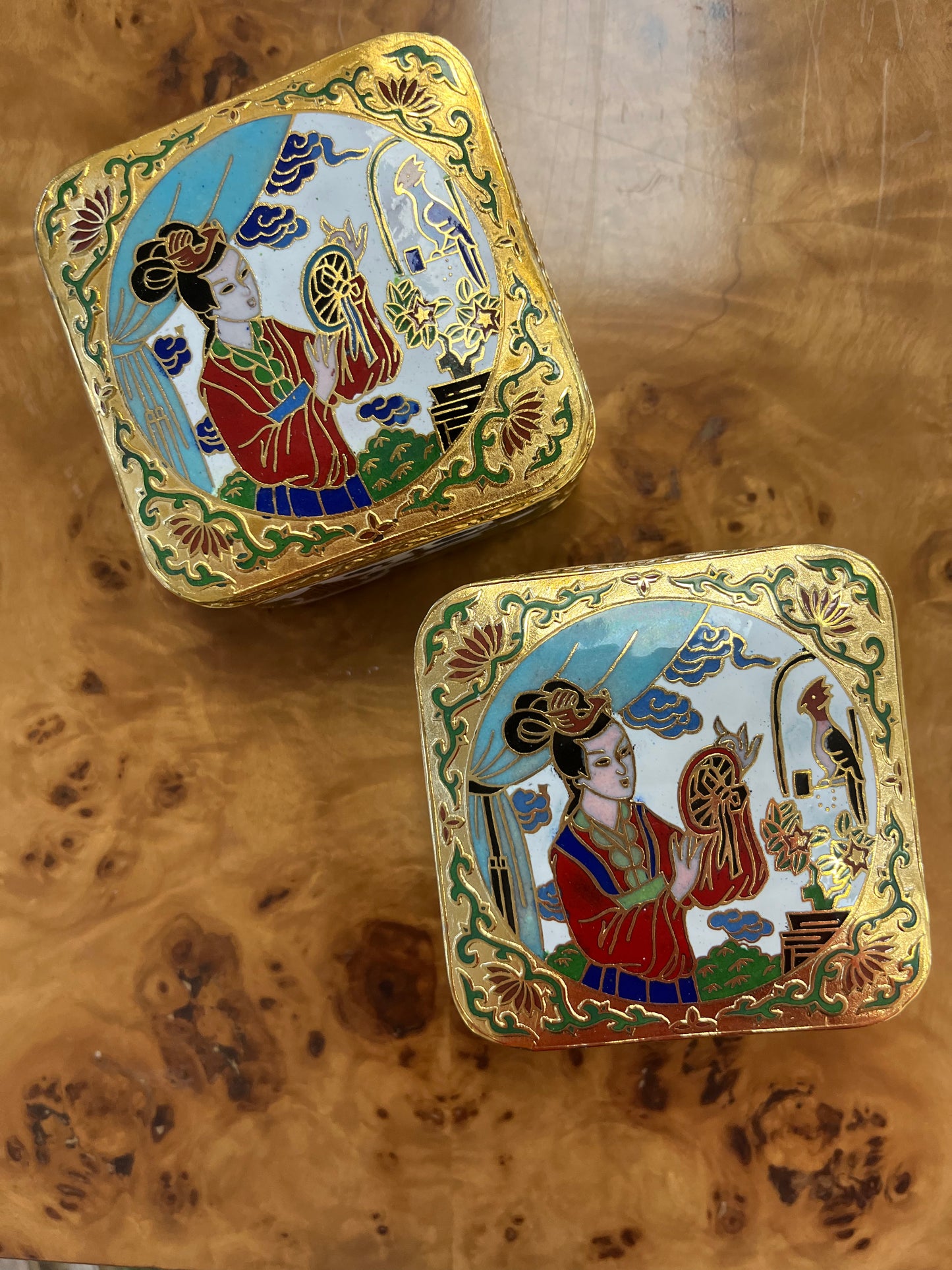 oriental trinket box