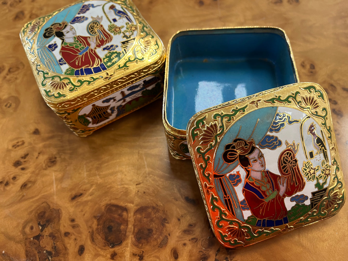 oriental trinket box