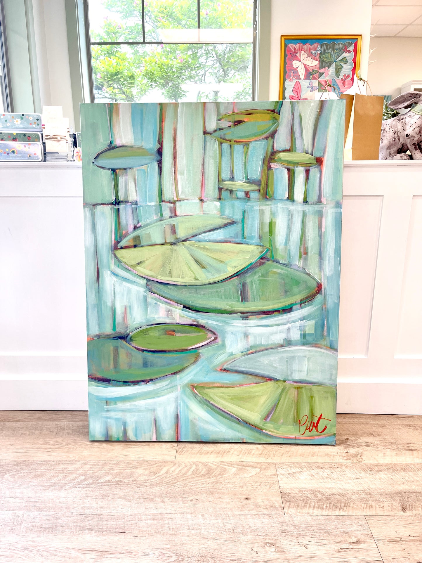 36 x 48 Lily Pad A