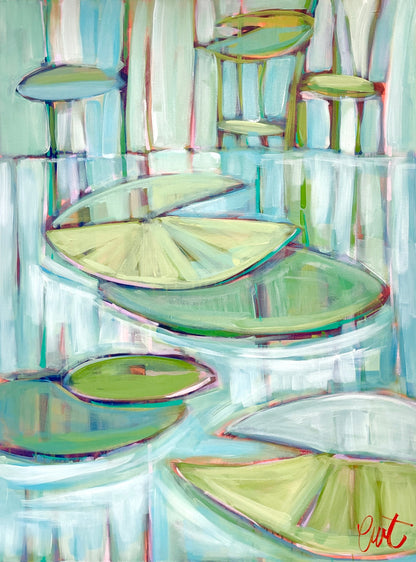 36 x 48 Lily Pad A