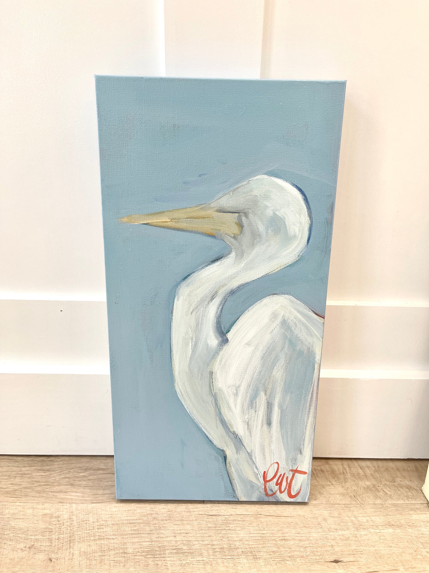 10x20in Egret