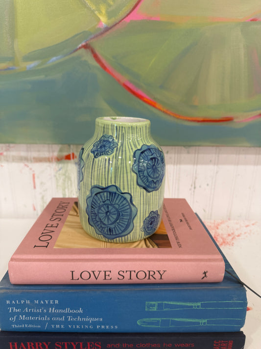Green and Blue Vase