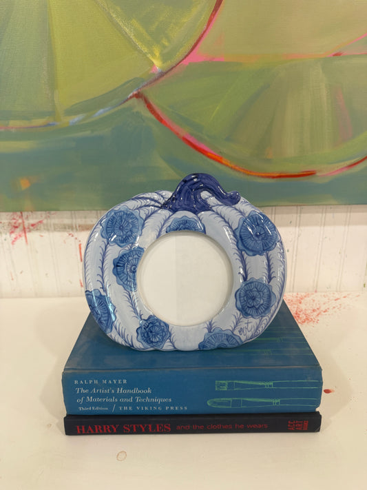 Blue Pumpkin Frame
