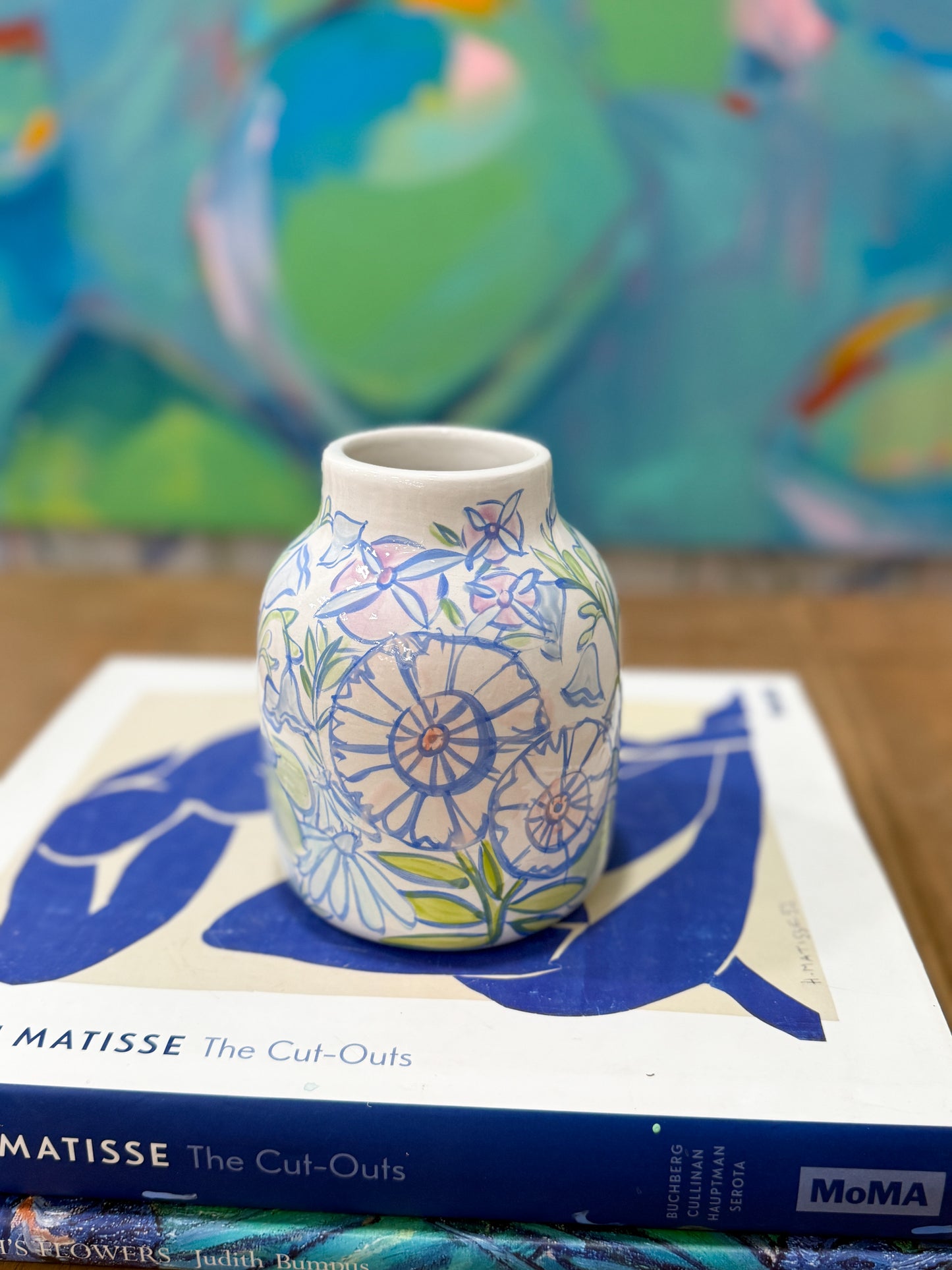Multi Floral Vase