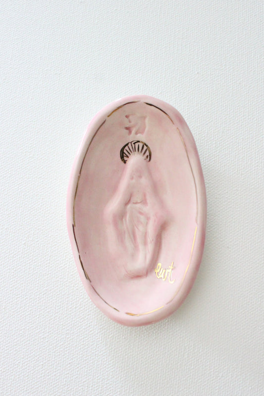 Pink Dove Mary Cameo 2
