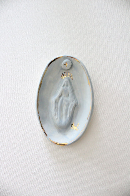 Blue Cross Mary Cameo
