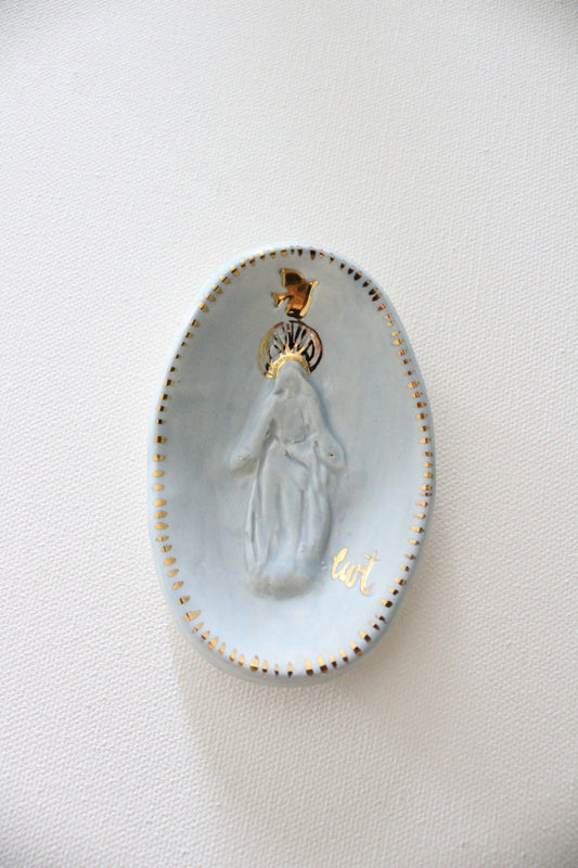 Blue Dove Jesus Cameo