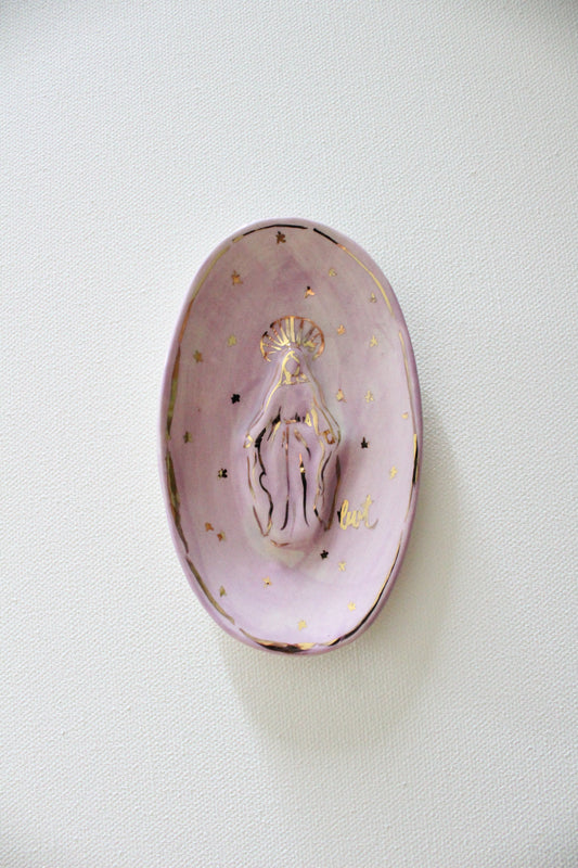 Starry Lilac Mary Cameo