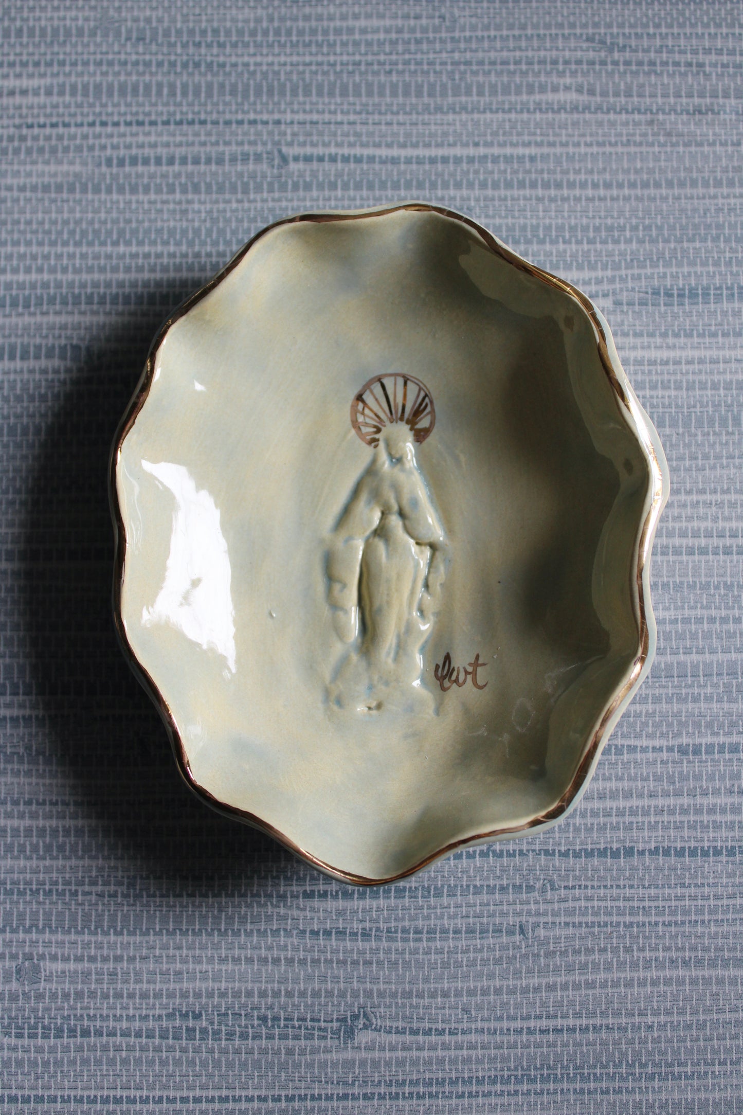 Large Curved Blessing Bowl