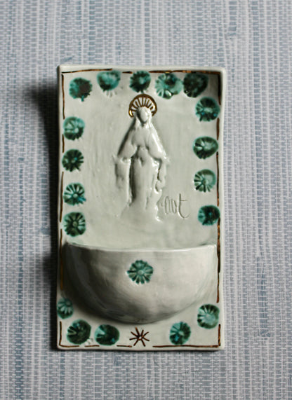 Large Font - Turquoise Sun Mary