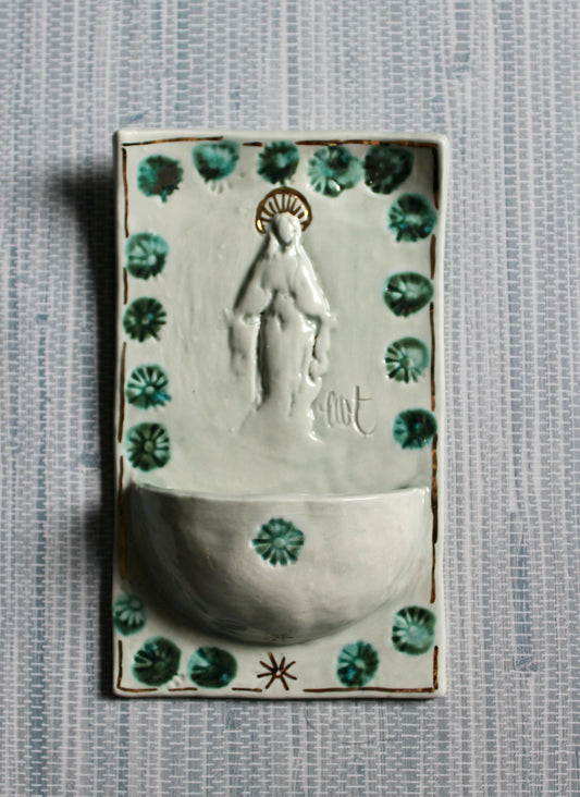 Large Font - Turquoise Sun Mary