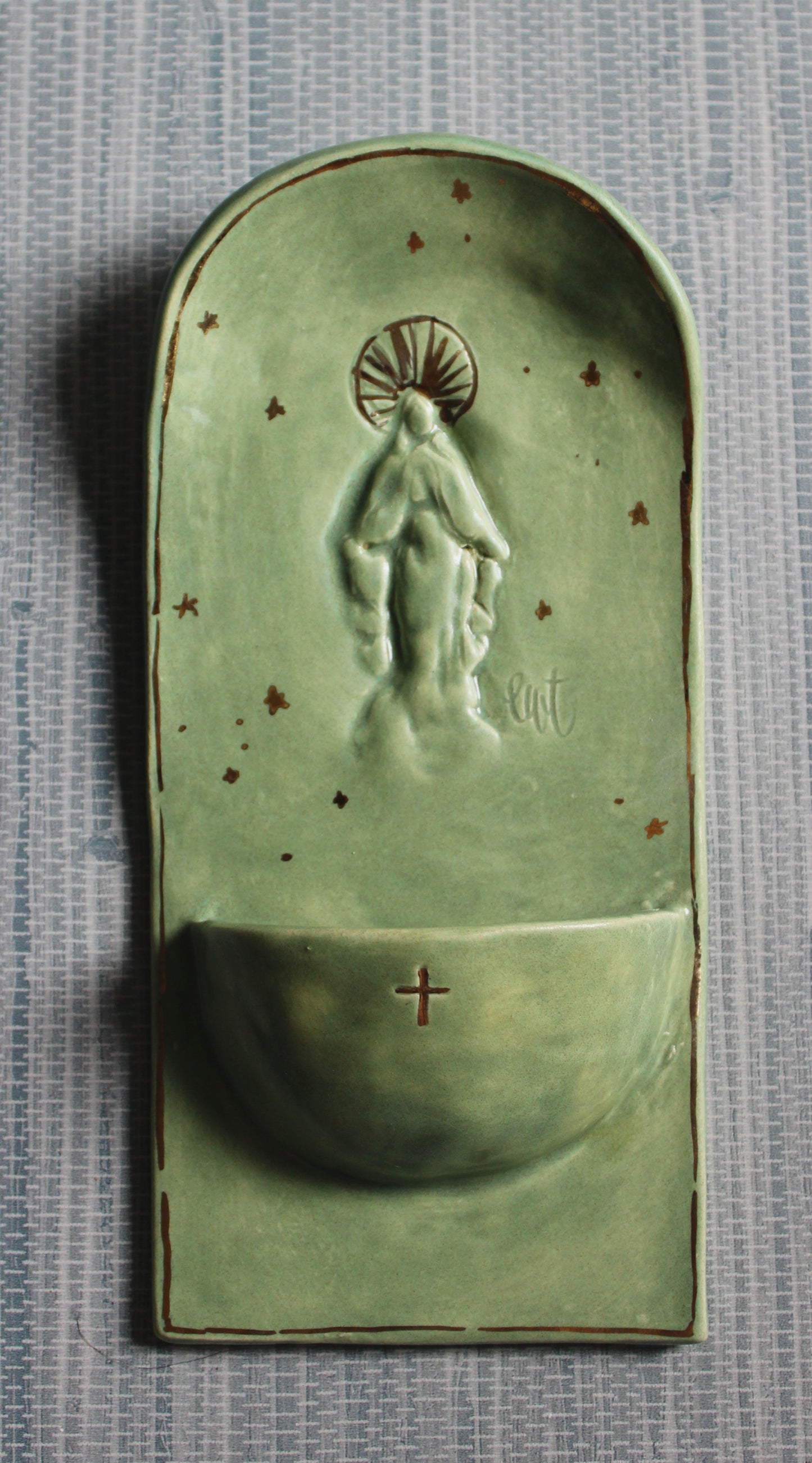 Large Font - Elongated Starry Mary