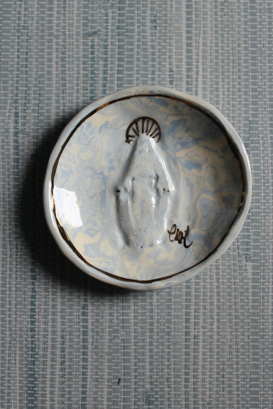 Blessing Bowl - Marbled Mary
